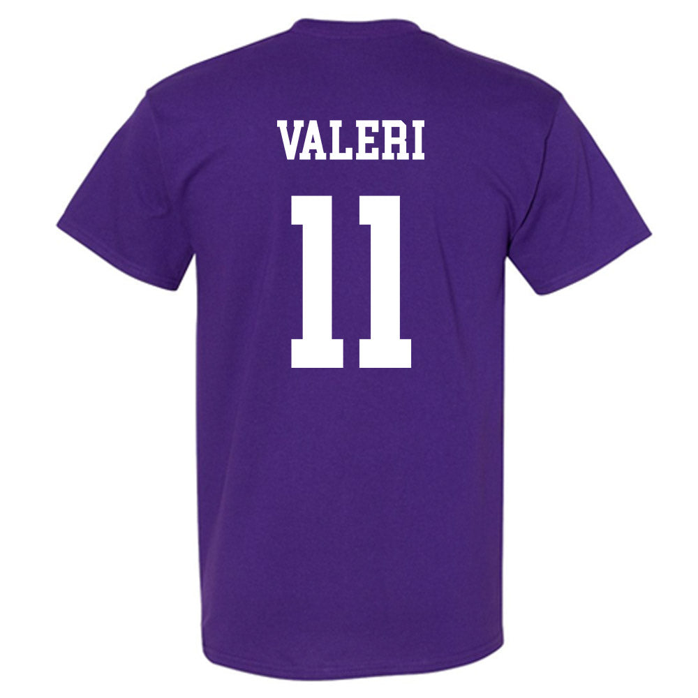 Northwestern - NCAA Football : Seth Valeri - Sports Shersey T-Shirt-1