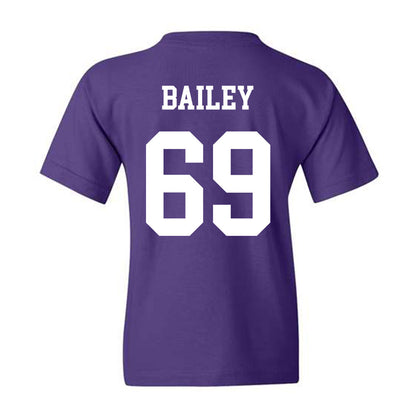Northwestern - NCAA Football : Jack Bailey - Sports Shersey Youth T-Shirt