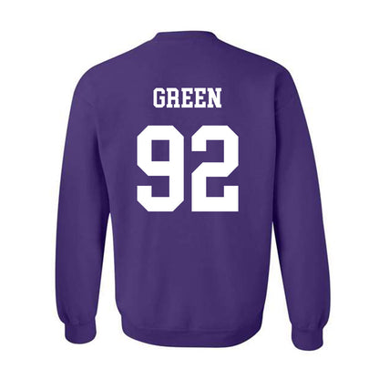 Northwestern - NCAA Football : Mason Green - Sports Shersey Crewneck Sweatshirt