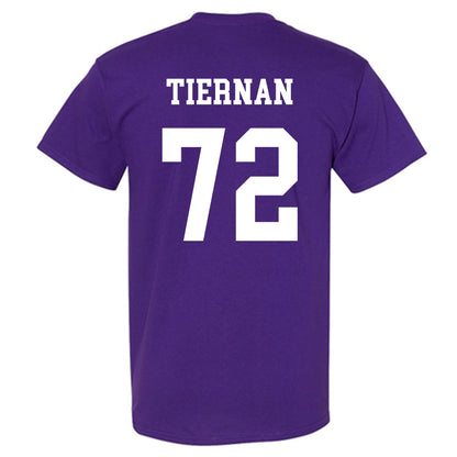 Northwestern - NCAA Football : Caleb Tiernan - Sports Shersey T-Shirt