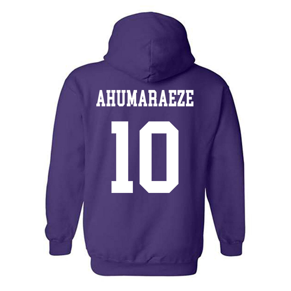 Northwestern - NCAA Football : Ricky Ahumaraeze - Sports Shersey Hooded Sweatshirt-1