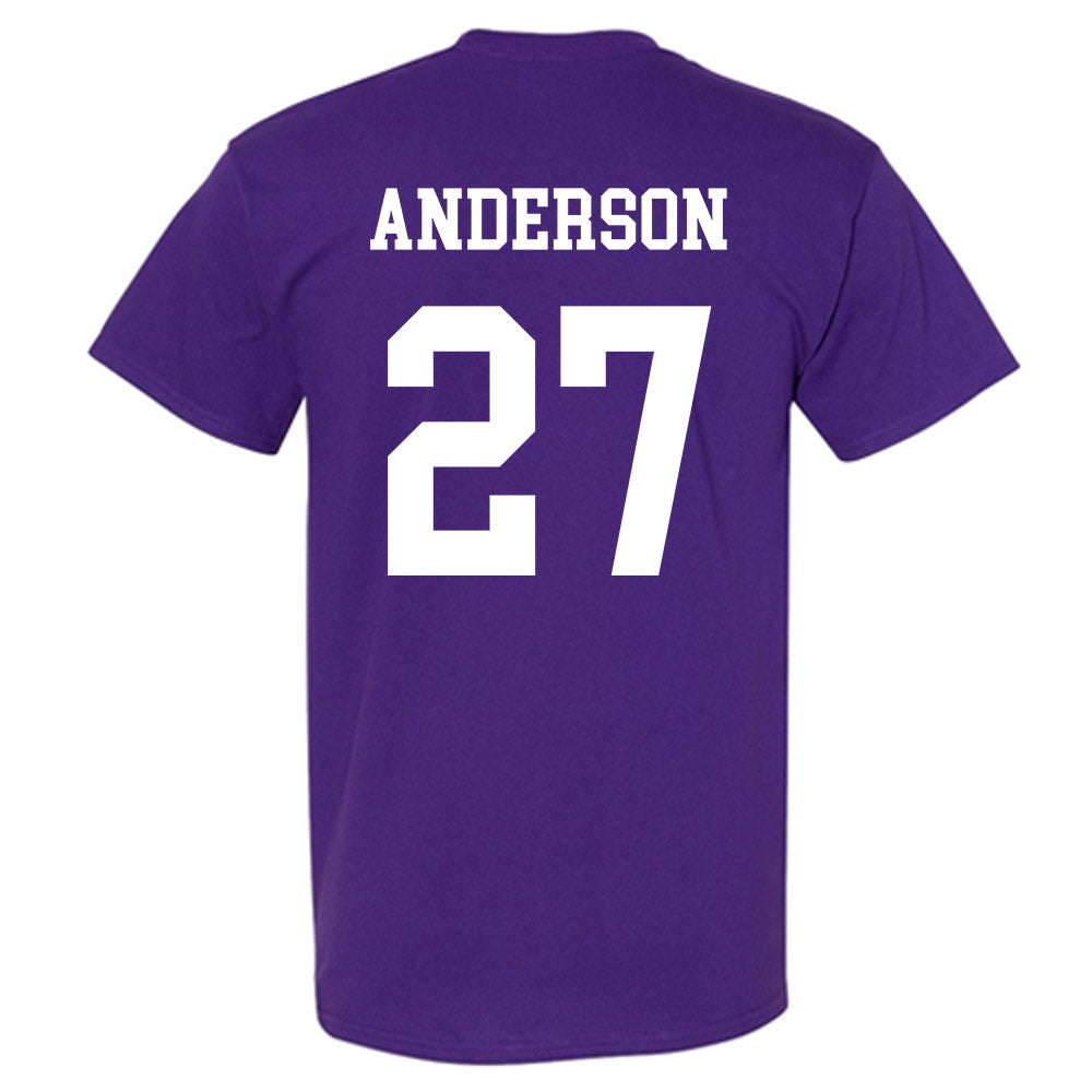 Northwestern - NCAA Football : Daniel Anderson - Sports Shersey T-Shirt-1