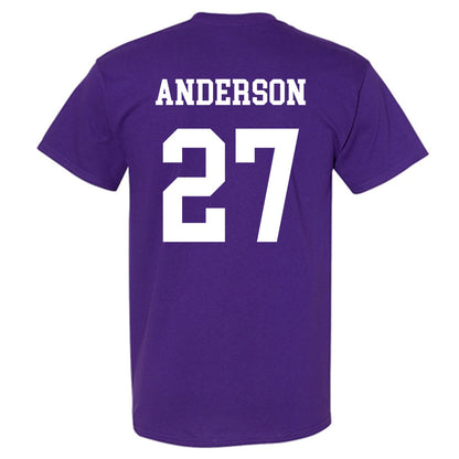 Northwestern - NCAA Football : Daniel Anderson - Sports Shersey T-Shirt-1