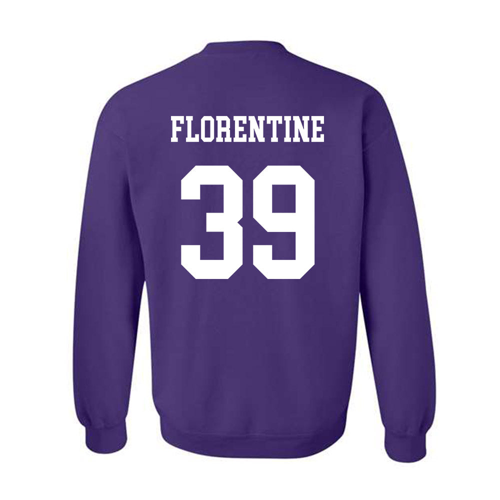 Northwestern - NCAA Football : Jack Florentine - Sports Shersey Crewneck Sweatshirt