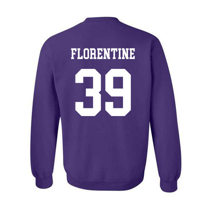 Northwestern - NCAA Football : Jack Florentine - Sports Shersey Crewneck Sweatshirt