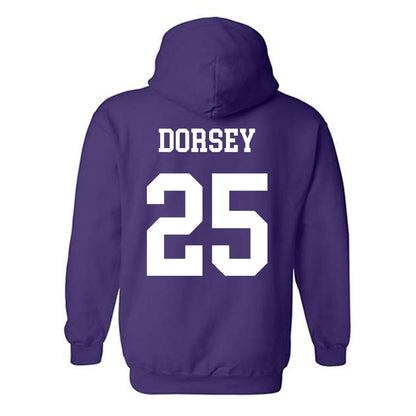 Northwestern - NCAA Football : Marquet Dorsey - Sports Shersey Hooded Sweatshirt-1