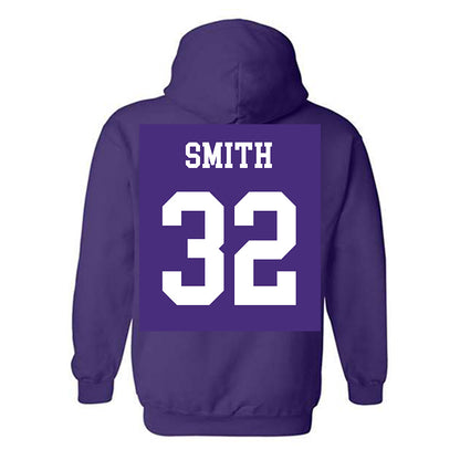Northwestern - NCAA Football : Matthew Smith - Sports Shersey Hooded Sweatshirt