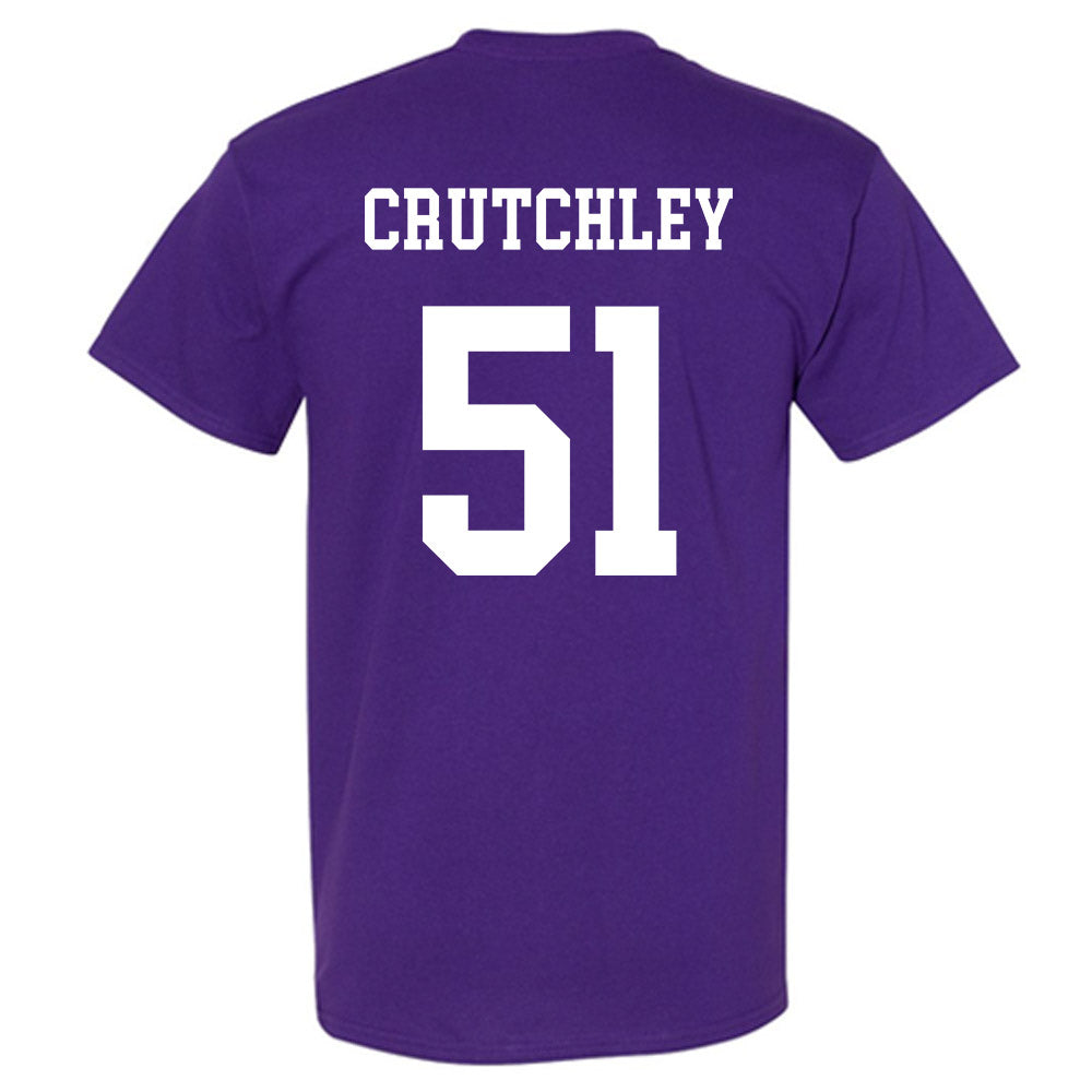 Northwestern - NCAA Football : Miles Crutchley - Sports Shersey T-Shirt