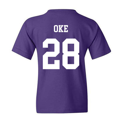 Northwestern - NCAA Football : Timi Oke - Sports Shersey Youth T-Shirt-1