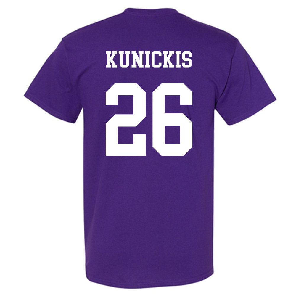 Northwestern - NCAA Football : Albert Kunickis - Sports Shersey T-Shirt-1