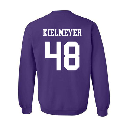 Northwestern - NCAA Football : Tyler Kielmeyer - Sports Shersey Crewneck Sweatshirt-1
