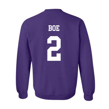Northwestern - NCAA Football : Ryan Boe - Sports Shersey Crewneck Sweatshirt