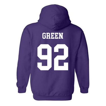 Northwestern - NCAA Football : Mason Green - Sports Shersey Hooded Sweatshirt