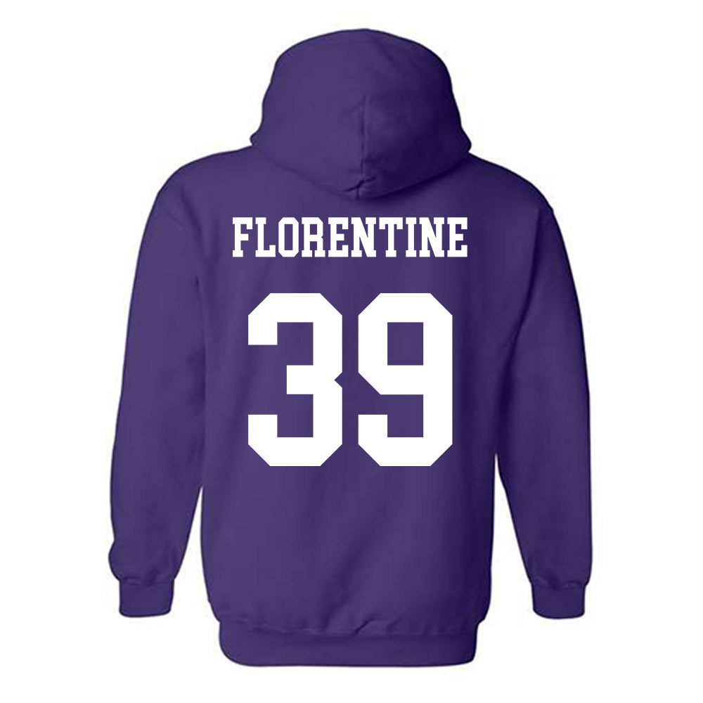 Northwestern - NCAA Football : Jack Florentine - Sports Shersey Hooded Sweatshirt