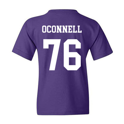 Northwestern - NCAA Football : Michael OConnell - Sports Shersey Youth T-Shirt-1