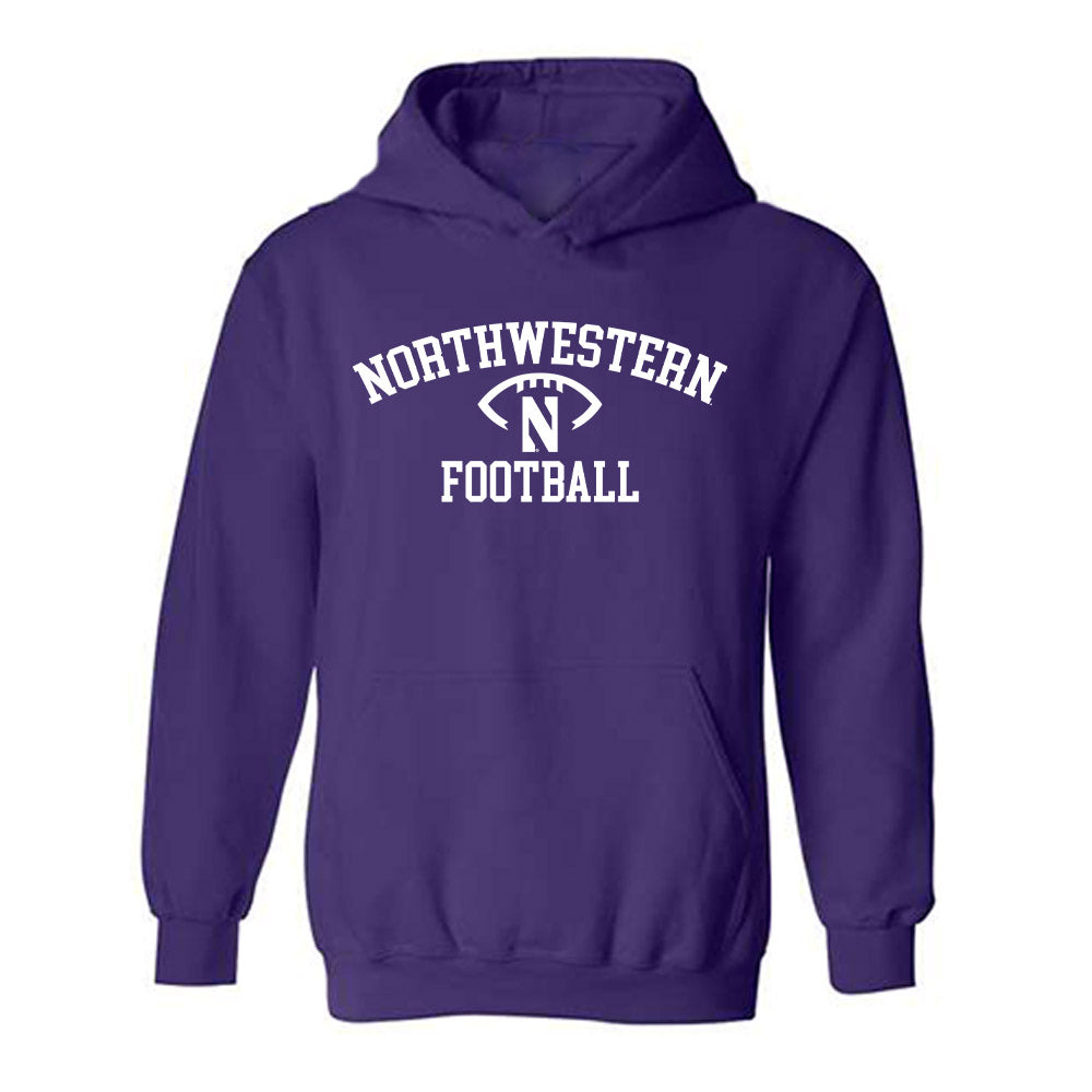 Northwestern - NCAA Football : Troy Regovich - Sports Shersey Hooded Sweatshirt-0