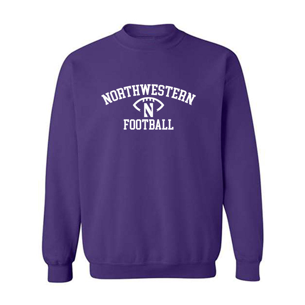 Northwestern - NCAA Football : Jack Trautmann - Sports Shersey Crewneck Sweatshirt