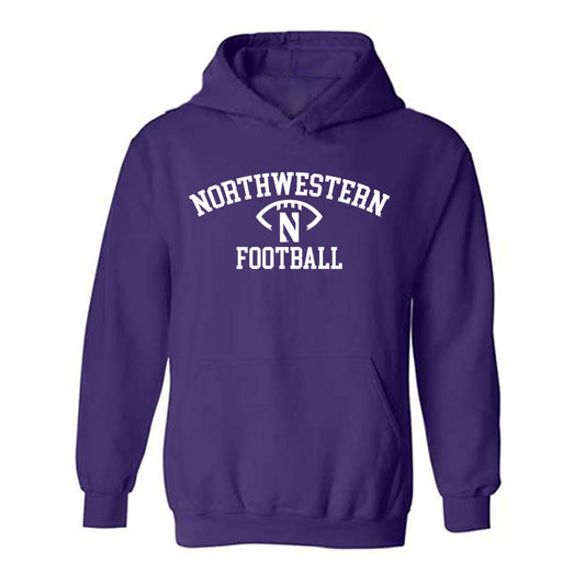 Northwestern - NCAA Football : Tyler Kielmeyer - Sports Shersey Hooded Sweatshirt-0