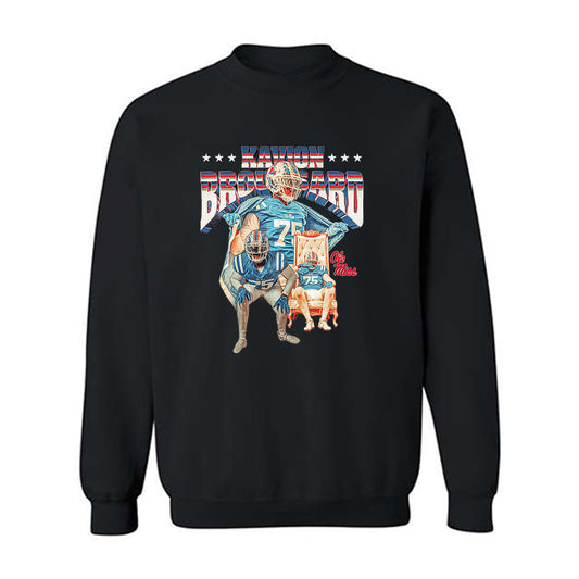 Ole Miss - NCAA Football : Kavion Broussard - Crewneck Sweatshirt