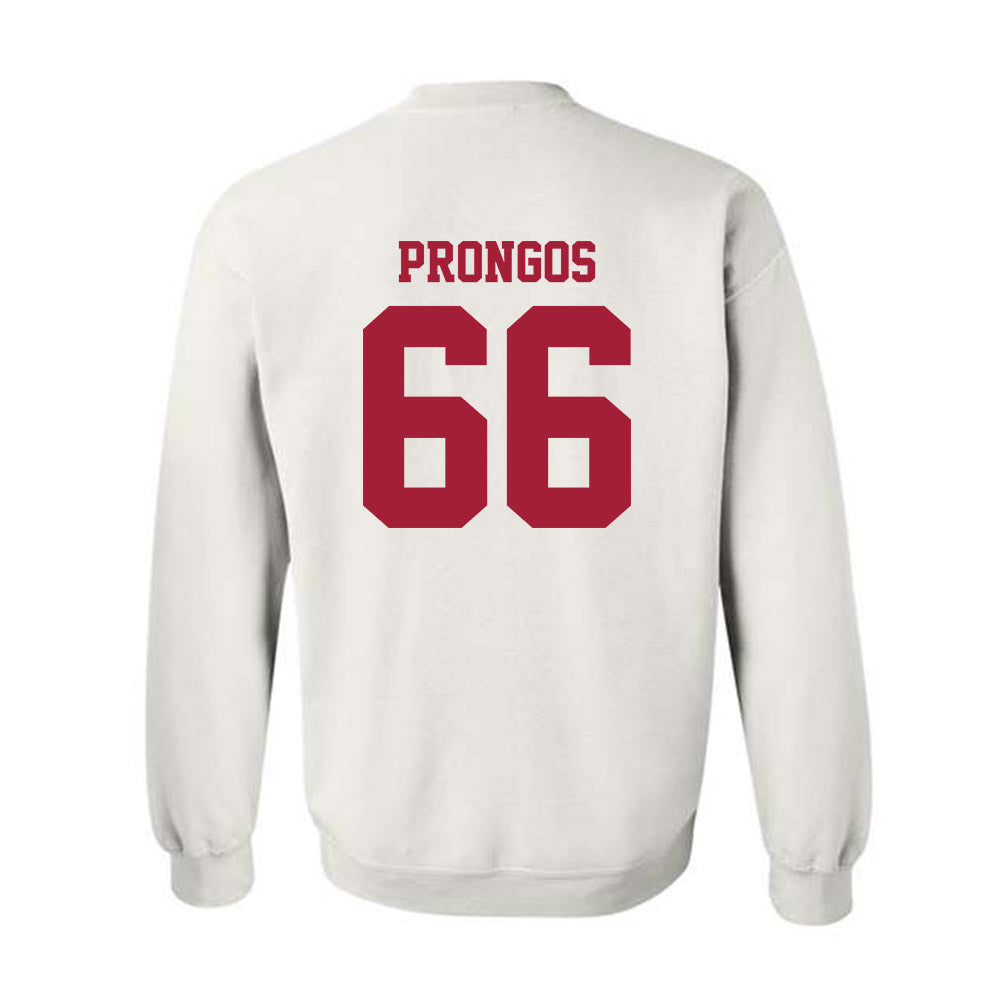 Stanford - NCAA Football : Niki Prongos - Crewneck Sweatshirt-1