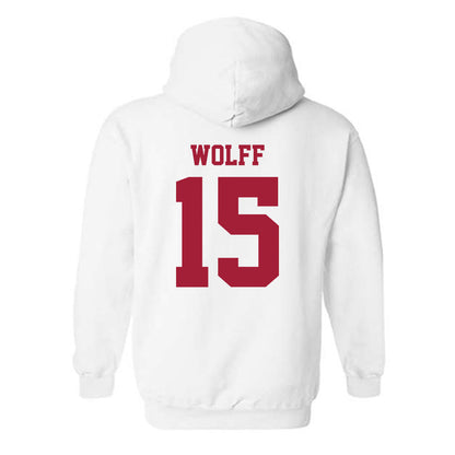 Stanford - NCAA Men's Volleyball : David Wolff - Hooded Sweatshirt-1