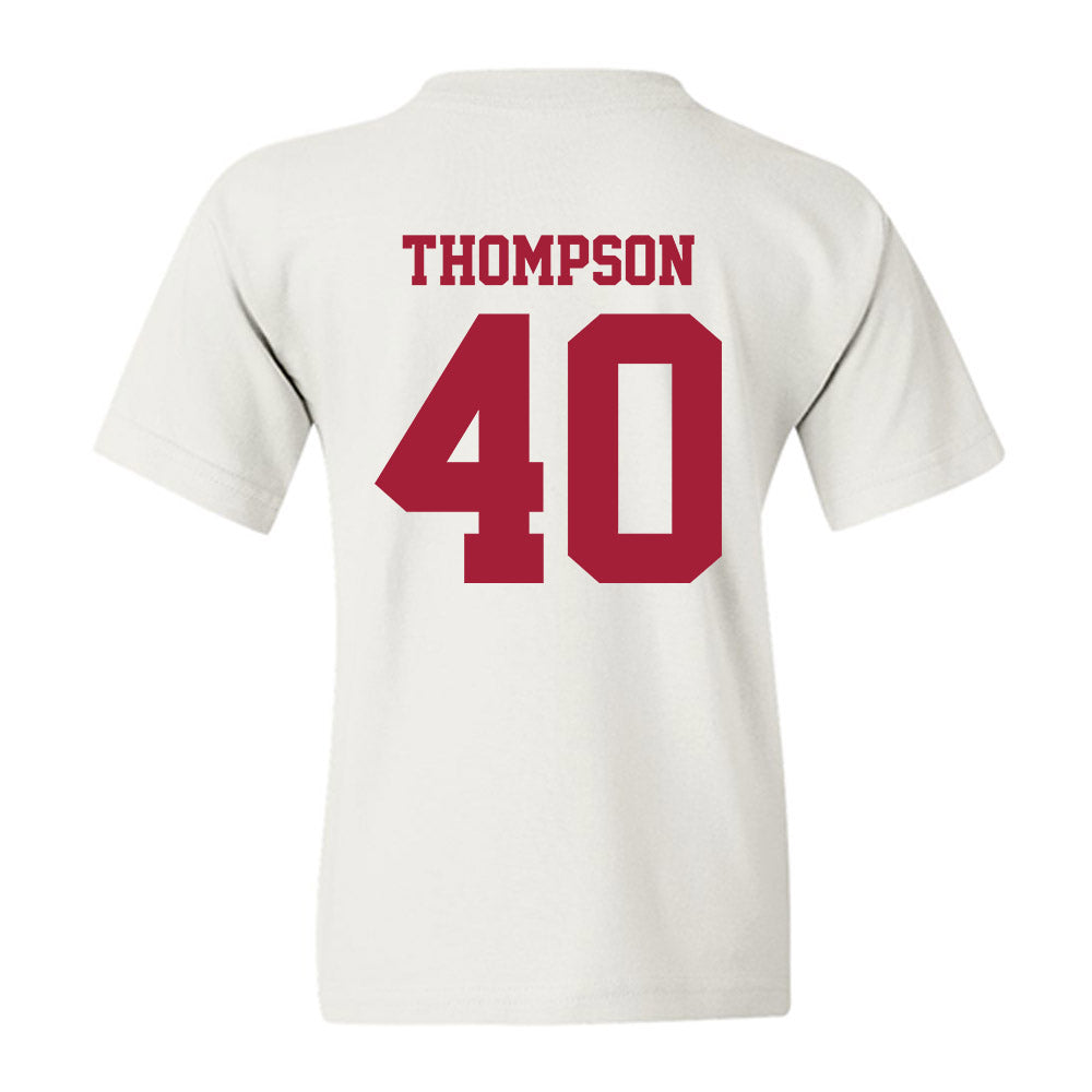 Stanford - NCAA Football : Jason Thompson - Youth T-Shirt-1