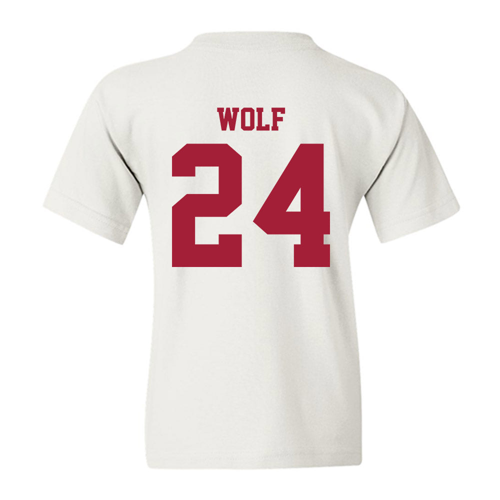 Stanford - NCAA Women's Soccer : Maryn Wolf - Youth T-Shirt-1