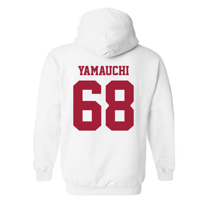 Stanford - NCAA Football : Zak Yamauchi - Hooded Sweatshirt-1