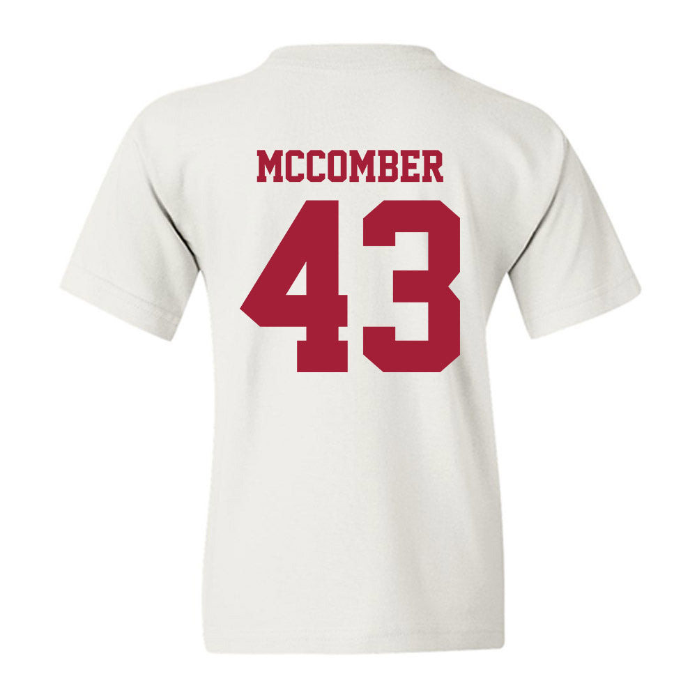 Stanford - NCAA Football : Landon McComber - Youth T-Shirt-1