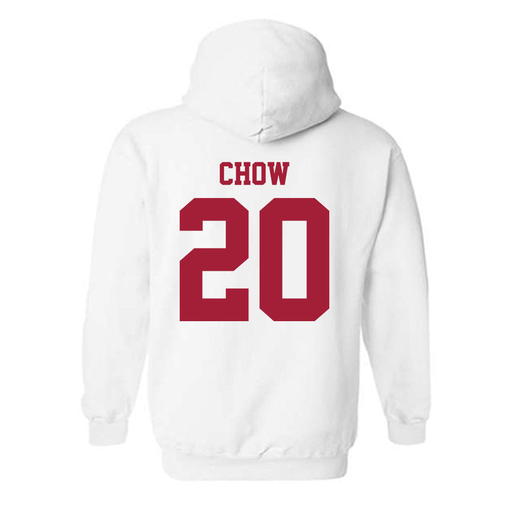 Stanford - NCAA Men's Soccer : Alex Chow - Hooded Sweatshirt-1