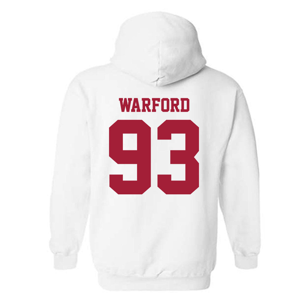 Stanford - NCAA Football : Peyton Warford - Hooded Sweatshirt-1