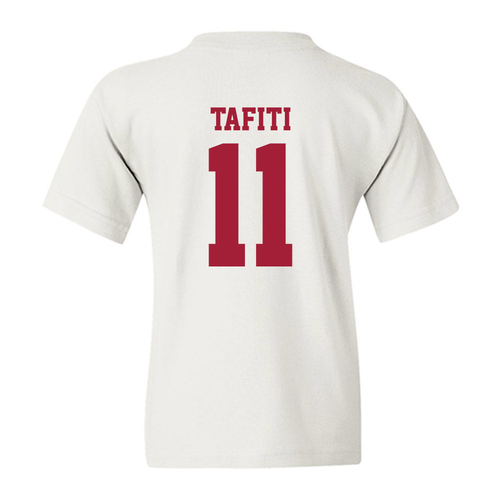 Stanford - NCAA Football : Tevarua Tafiti - Youth T-Shirt-1