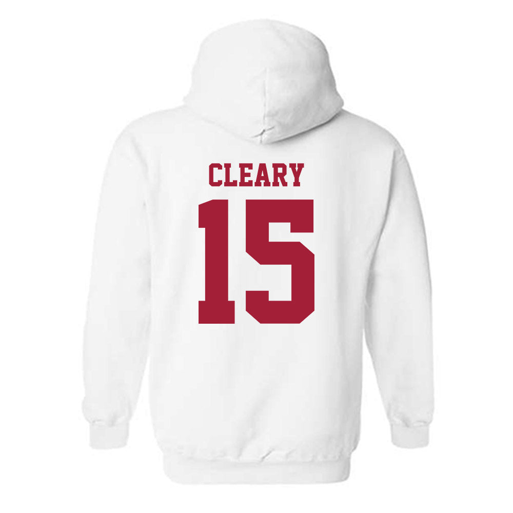 Stanford - NCAA Men's Soccer : Will Cleary - Hooded Sweatshirt-1