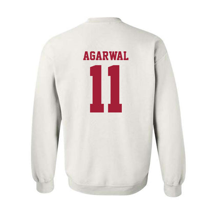 Stanford - NCAA Men's Basketball : Ryan Agarwal - Crewneck Sweatshirt-1