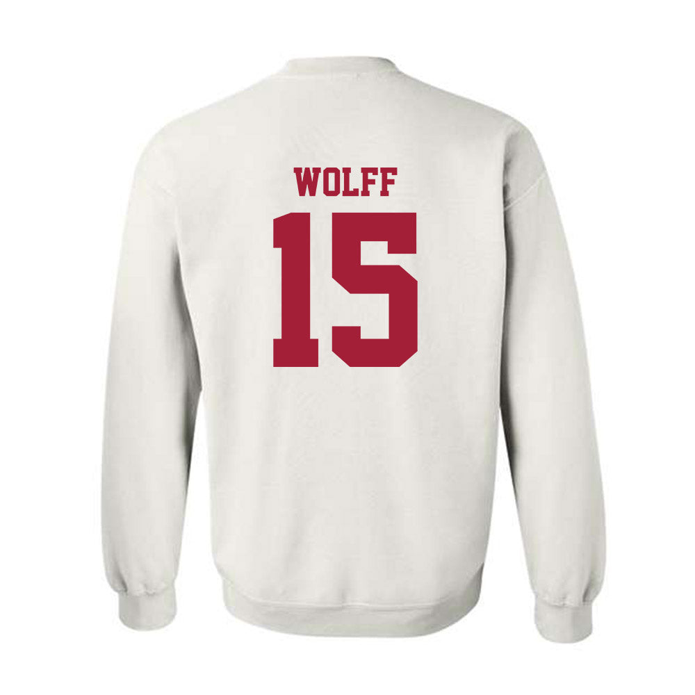 Stanford - NCAA Men's Volleyball : David Wolff - Crewneck Sweatshirt-1