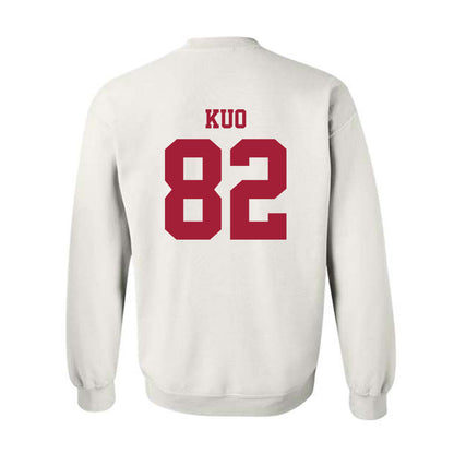 Stanford - NCAA Football : Tyler Kuo - Crewneck Sweatshirt-1