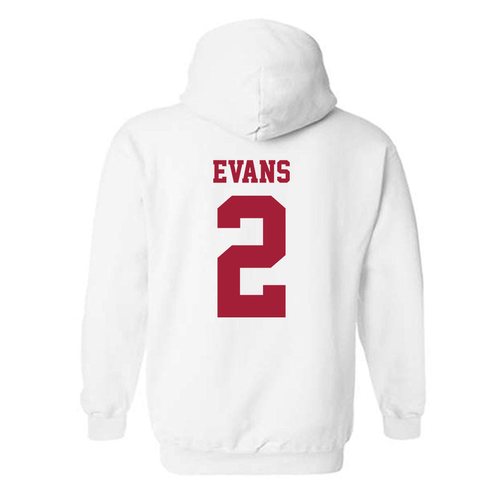 Stanford - NCAA Women's Soccer : Elise Evans - Hooded Sweatshirt-1