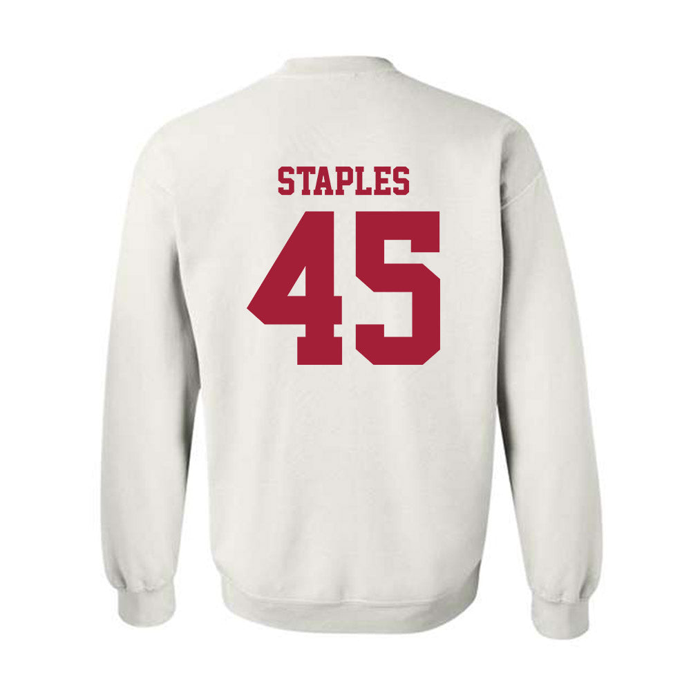 Stanford - NCAA Football : omar staples - Crewneck Sweatshirt-1