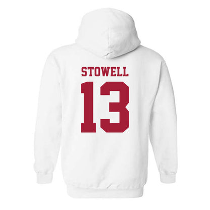 Stanford - NCAA Beach Volleyball : Clara Stowell - Hooded Sweatshirt-1