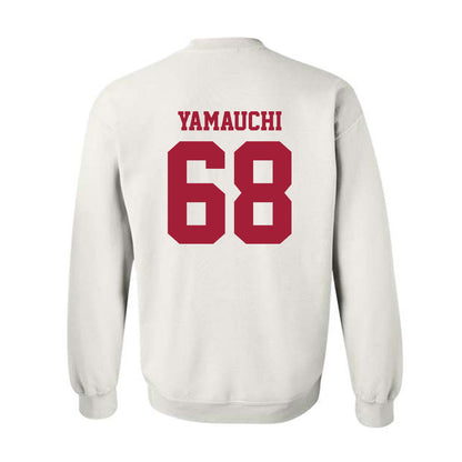 Stanford - NCAA Football : Zak Yamauchi - Crewneck Sweatshirt-1