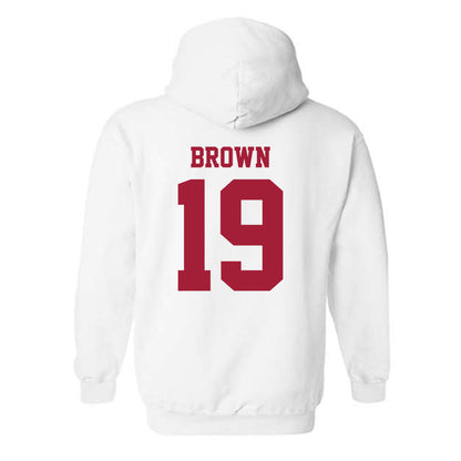Stanford - NCAA Women's Lacrosse : Emma Brown - Hooded Sweatshirt-1