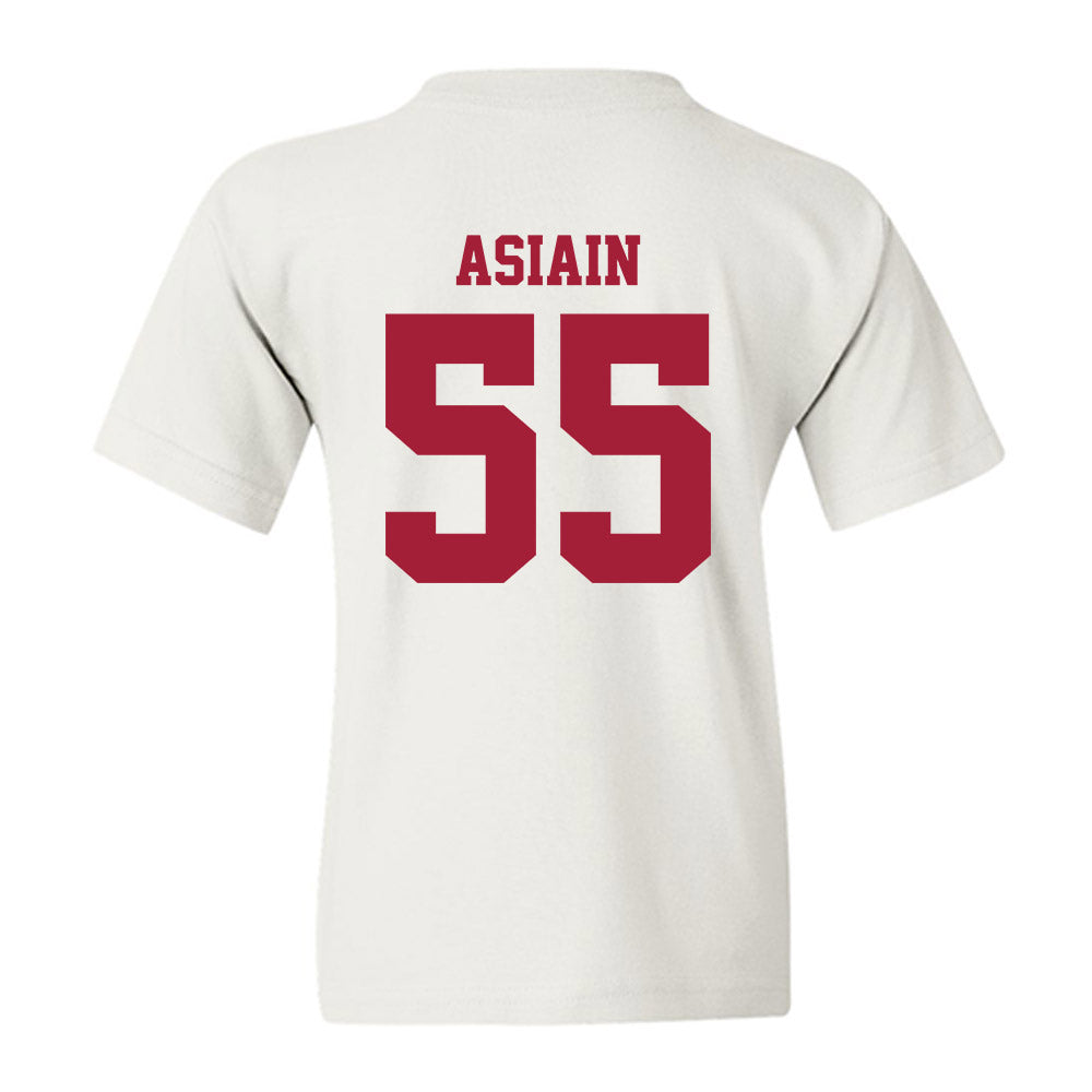 Stanford - NCAA Football : Joe Asiain - Youth T-Shirt-1