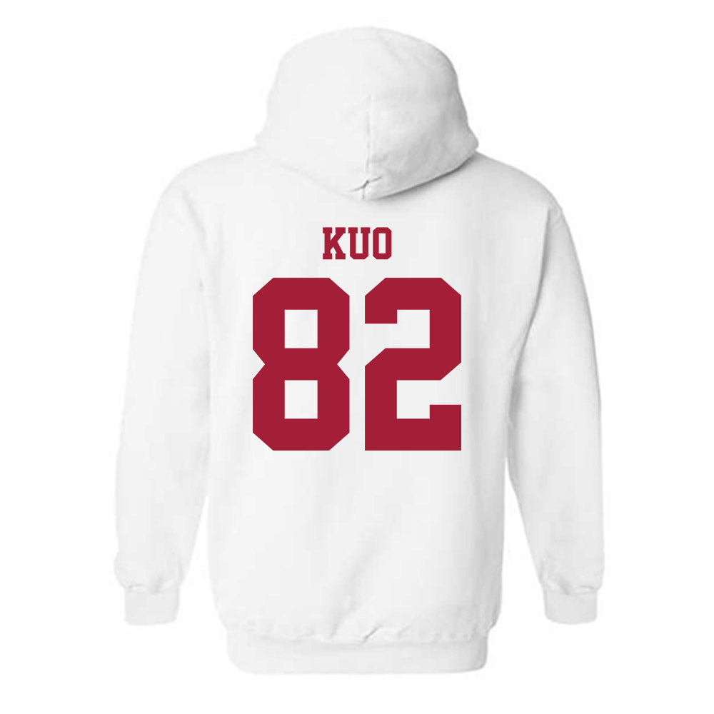 Stanford - NCAA Football : Tyler Kuo - Hooded Sweatshirt-1