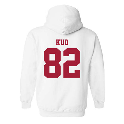 Stanford - NCAA Football : Tyler Kuo - Hooded Sweatshirt-1