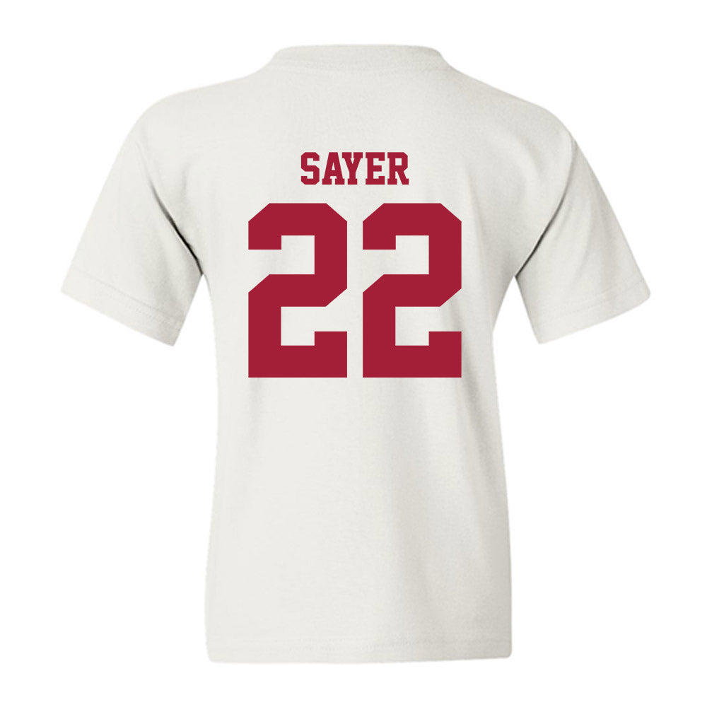 Stanford - NCAA Women's Volleyball : Erika Sayer - Youth T-Shirt-1