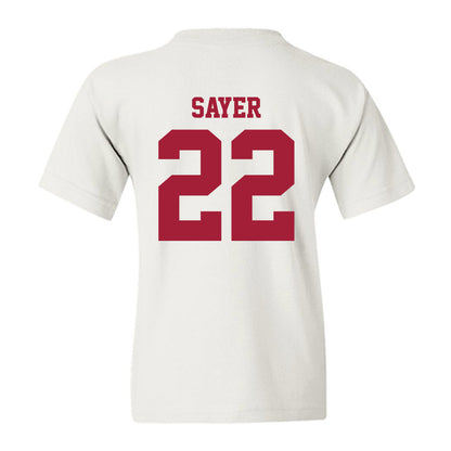 Stanford - NCAA Women's Volleyball : Erika Sayer - Youth T-Shirt-1