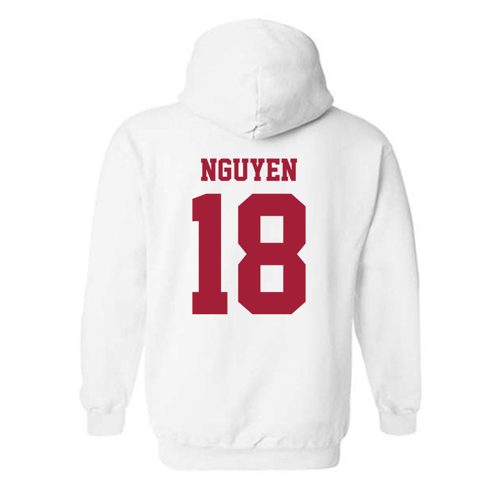 Stanford - NCAA Women's Soccer : Y-Lan Nguyen - Hooded Sweatshirt-1
