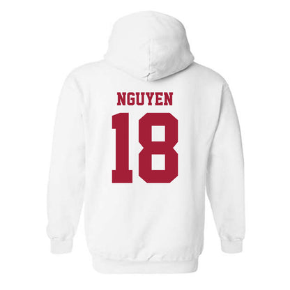 Stanford - NCAA Women's Soccer : Y-Lan Nguyen - Hooded Sweatshirt-1