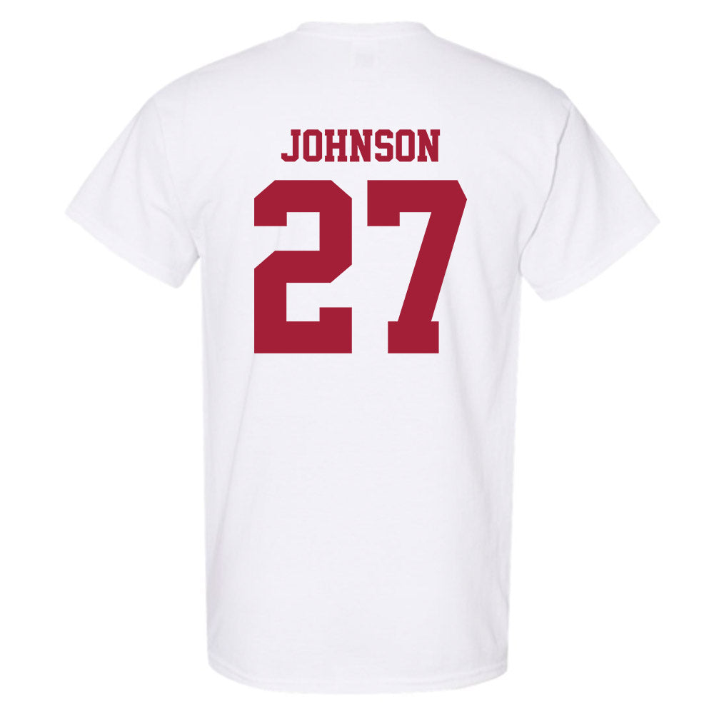Stanford - NCAA Women's Lacrosse : Ellie Johnson - T-Shirt-1