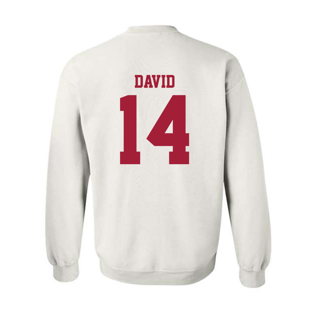 Stanford - NCAA Baseball : Sebastian David - Crewneck Sweatshirt-1